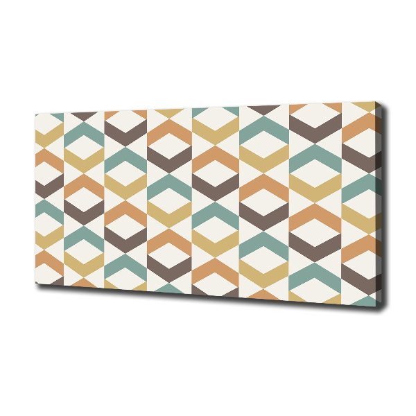 Foto op canvas Retro achtergrond