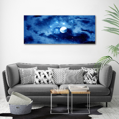 Foto canvas Volle maan