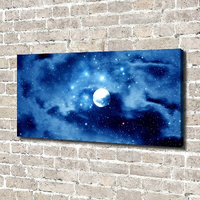 Foto canvas Volle maan