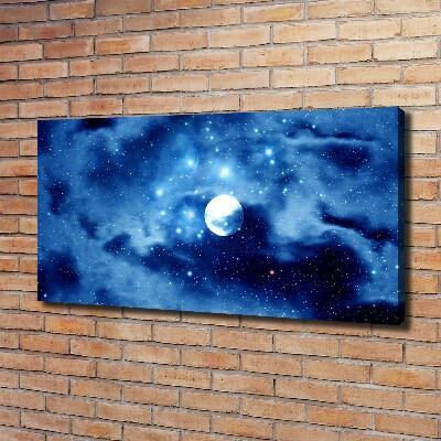 Foto canvas Volle maan