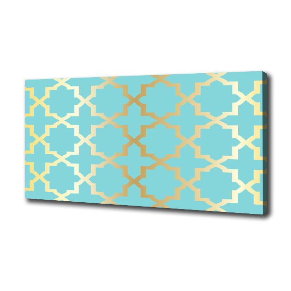 Canvas foto Arabisch patroon