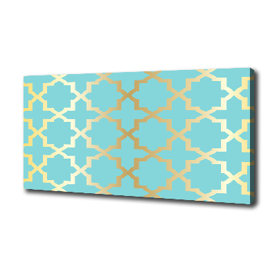 Canvas foto Arabisch patroon