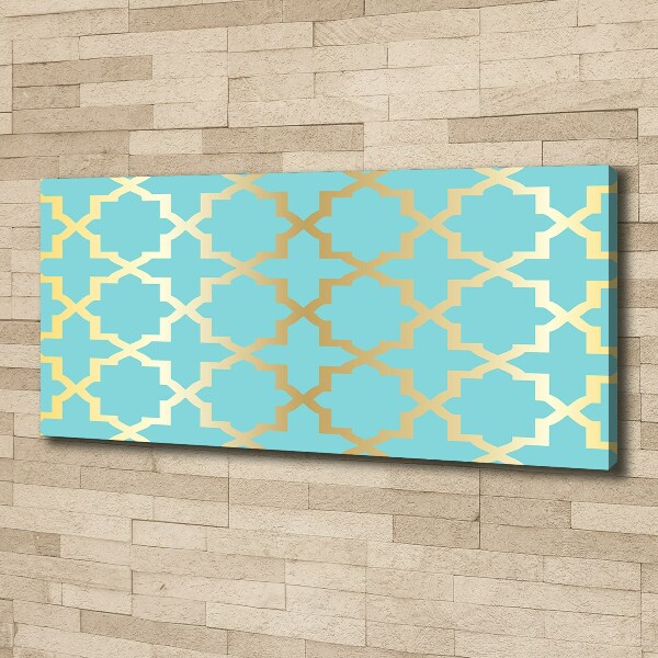 Canvas foto Arabisch patroon