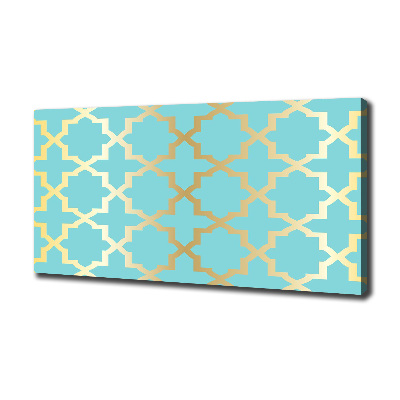 Canvas foto Arabisch patroon