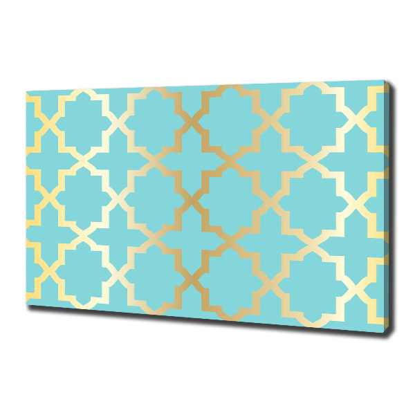 Canvas foto Arabisch patroon