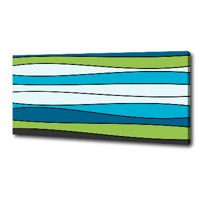 Canvas schilderij Kleurrijke strepen