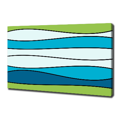 Canvas schilderij Kleurrijke strepen