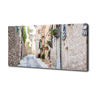 Foto obraz na płótnie Miejska aleja