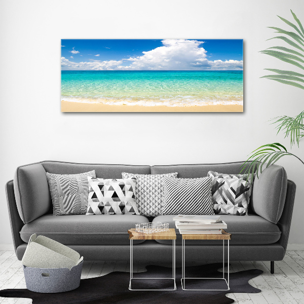 Canvas foto Paradijsstrand
