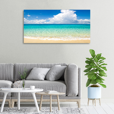 Canvas foto Paradijsstrand