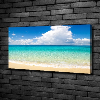 Canvas foto Paradijsstrand