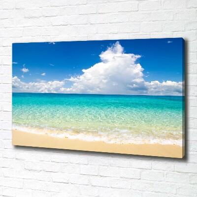 Canvas foto Paradijsstrand