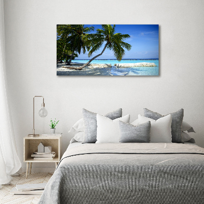 Schilderij op canvas Tropisch strand