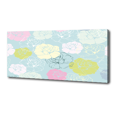 Canvas schilderij Rozen