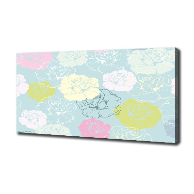 Canvas schilderij Rozen