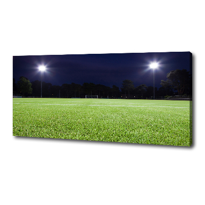 Schilderij op canvas Voetbalveld