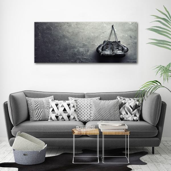 Foto canvas Bokshandschoenen