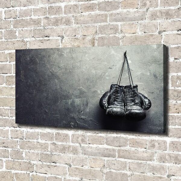 Foto canvas Bokshandschoenen