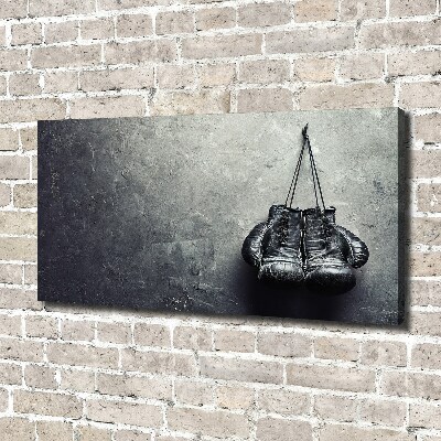 Foto canvas Bokshandschoenen