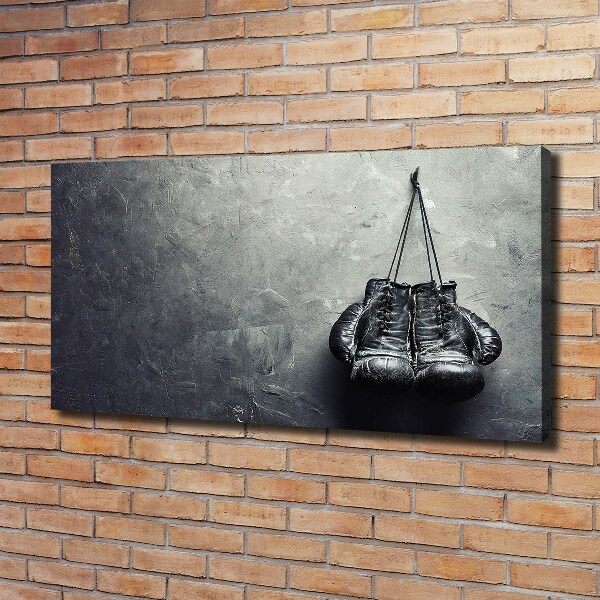 Foto canvas Bokshandschoenen
