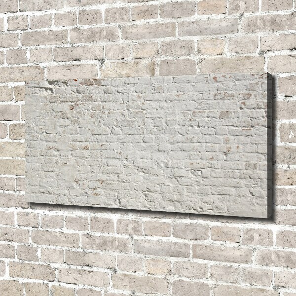 Foto op canvas Bakstenen muur