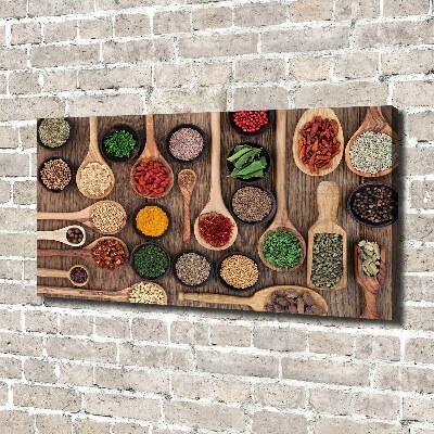 Foto obraz na płótnie Przyprawy i zioła