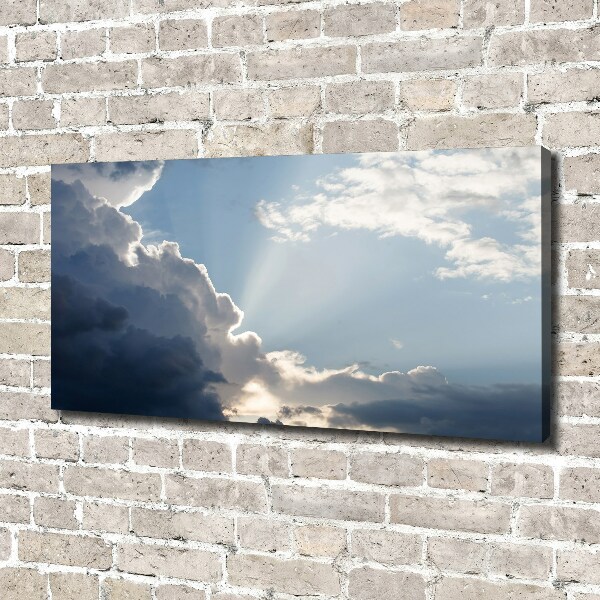 Foto op canvas Wolken aan de hemel