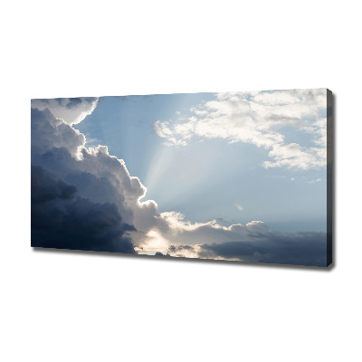 Foto op canvas Wolken aan de hemel