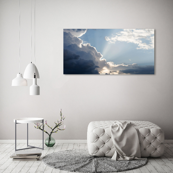Foto op canvas Wolken aan de hemel