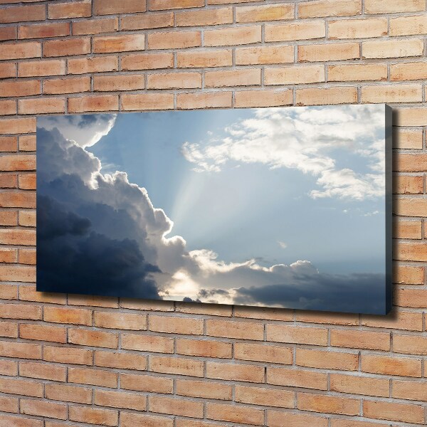 Foto op canvas Wolken aan de hemel