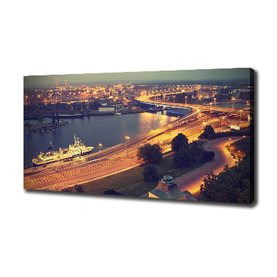 Schilderij op canvas Szczecin, Polen