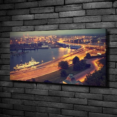 Schilderij op canvas Szczecin, Polen