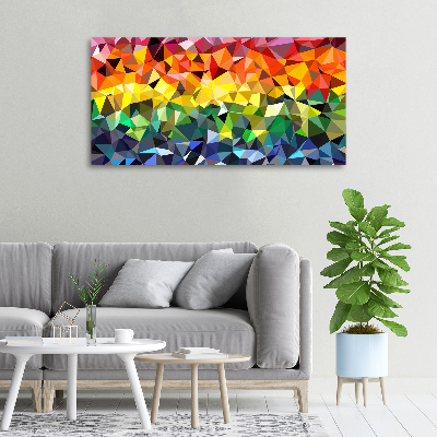 Canvas foto Geometrische achtergrond