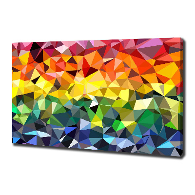 Canvas foto Geometrische achtergrond