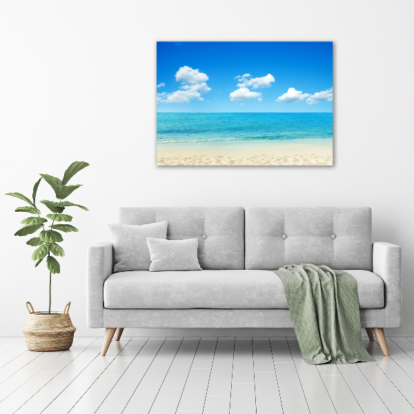 Canvas foto Paradijsstrand
