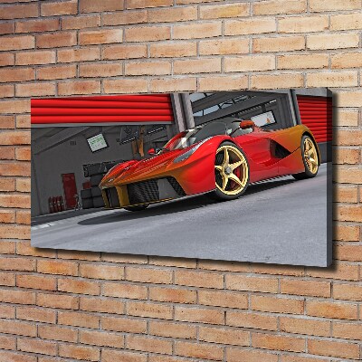 Foto op canvas Racer