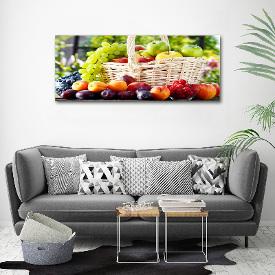 Canvas foto Fruitmand