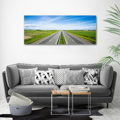 Foto canvas Snelweg