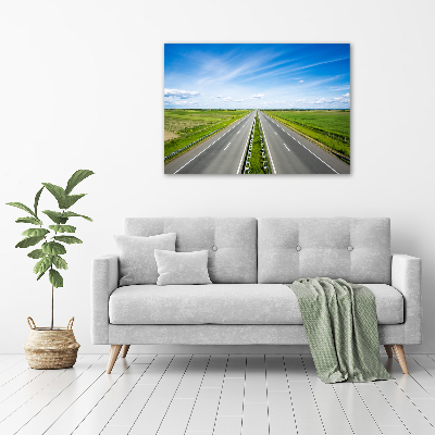 Foto canvas Snelweg