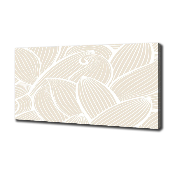 Foto op canvas Bladerenpatroon