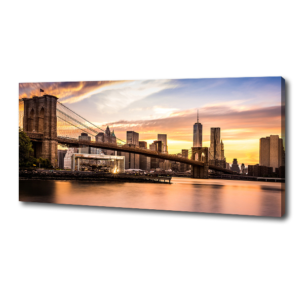 Foto canvas Brooklynbrug