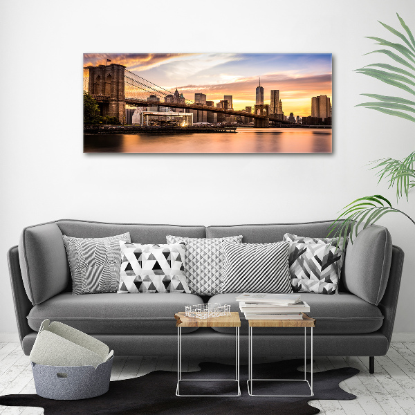 Foto canvas Brooklynbrug