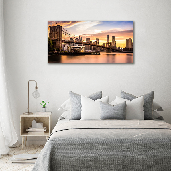 Foto canvas Brooklynbrug