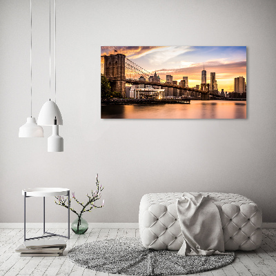 Foto canvas Brooklynbrug