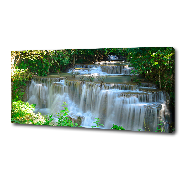 Canvas schilderij Waterval
