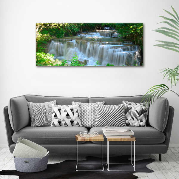 Canvas schilderij Waterval