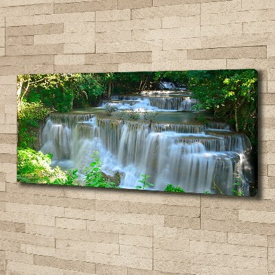 Canvas schilderij Waterval