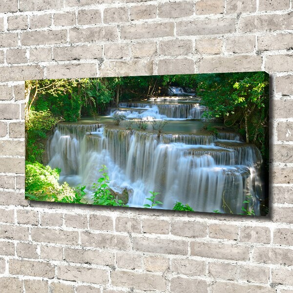 Canvas schilderij Waterval