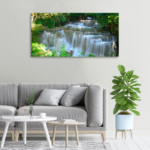Canvas schilderij Waterval