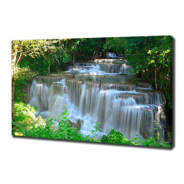 Canvas schilderij Waterval